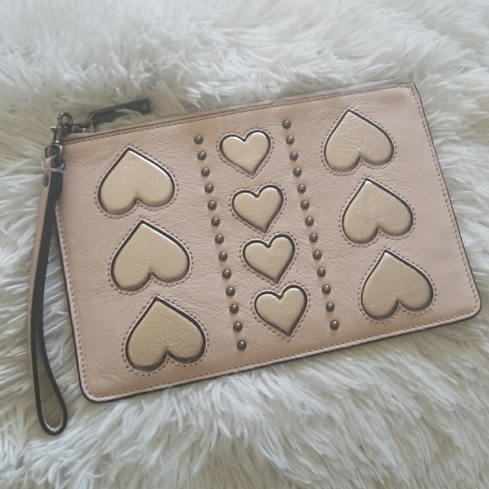 Rebecca Minkoff Heart Clutch NWOT